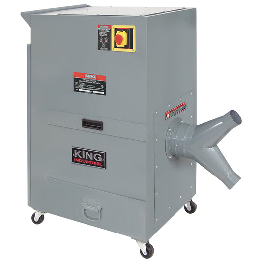 Metal Dust Collector, 40-1/4" x 22-1/2" x 43-3/4"