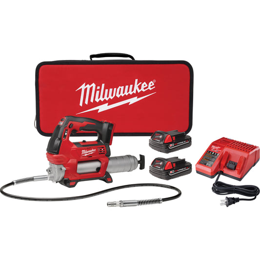 M18™ Cordless 2-Speed Grease Gun Kit, Lithium-Ion, 18 V