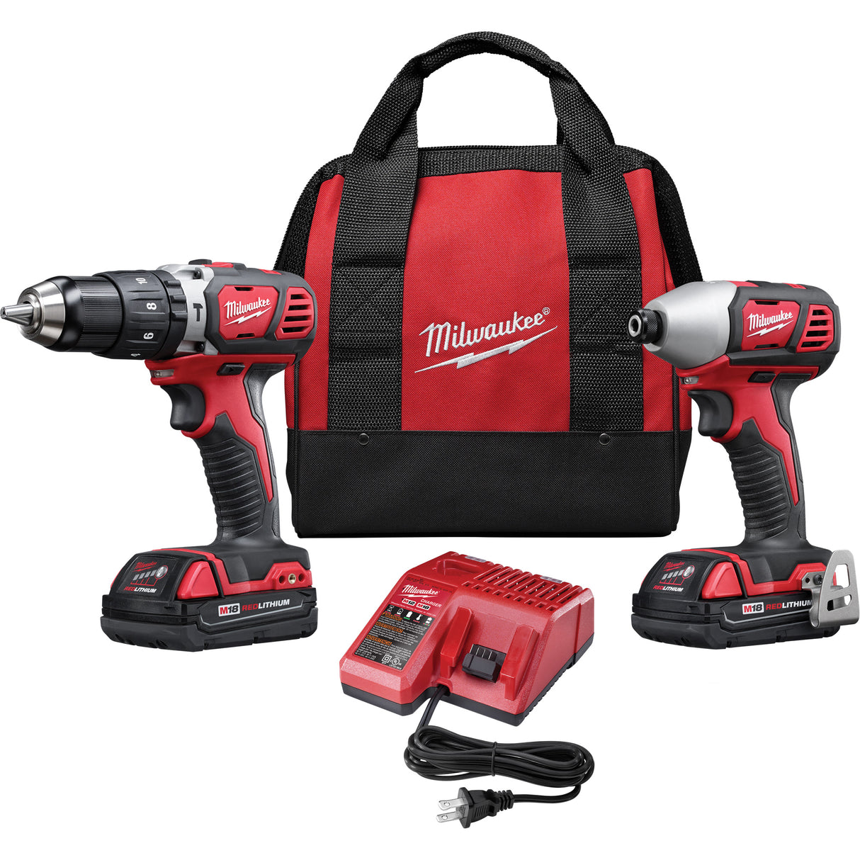 M18™ Cordless 2-Tool Combo Kit, Lithium-Ion, 18 V