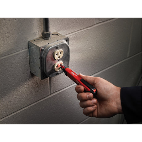 Non-Contact Voltage Detector, 50 V - 1000 V, Light Alert