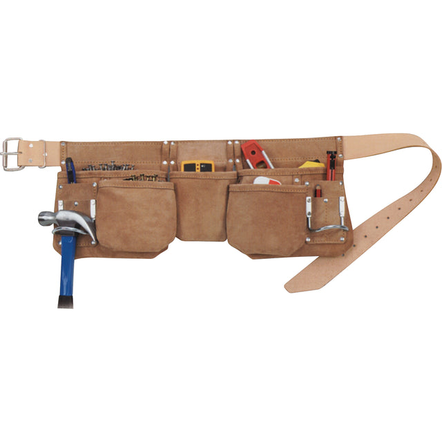 Journeyman Carpenter Aprons, Leather, Tan