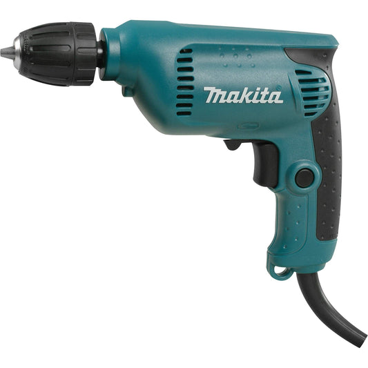 Variable Speed Drill, 3/8" Chuck, 4 A, 120 V, 0-3400 RPM, Keyless Chuck
