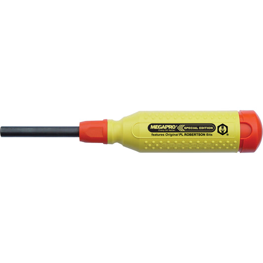 Megapro® PL Robertson® 15-in-1 Multi-Bit Driver, Plastic Handle