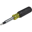 Heavy-Duty Multi-Bit Screwdriver/Nut Driver, 7-9/10" L, Cushion Grip Handle