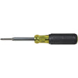 Extended-Reach Multi-Bit Screwdriver/Nut Driver, 9-1/10" L, Cushion Grip Handle