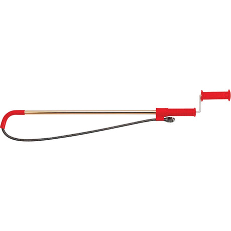 Toilet Auger No.K-6 DH with Head, Manual, Drop, 6' Cable Length
