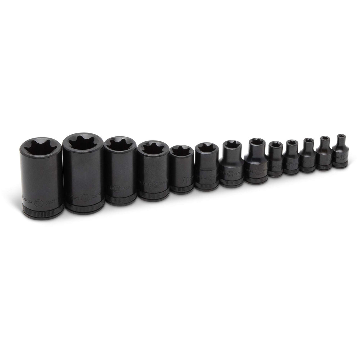 External Torx® Socket Set, 1/2"/1/4"/3/8" Drive