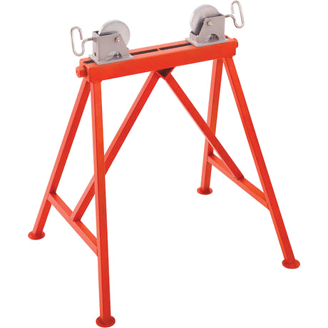 Adjustable Stand with Steel Roller #AR99, 36" Max. Pipe Capacity, 2500 lbs. Max. Weight Capacity