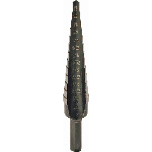 Step Drills, 1/32" Increments