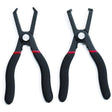 30° & 80° Offset Push Pin Plier Set, 2 Pieces
