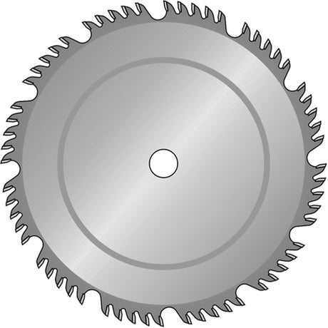 Industrial Saw Blades - Combination Multi-Purpose, 12", 60 Teeth, Wood Use
