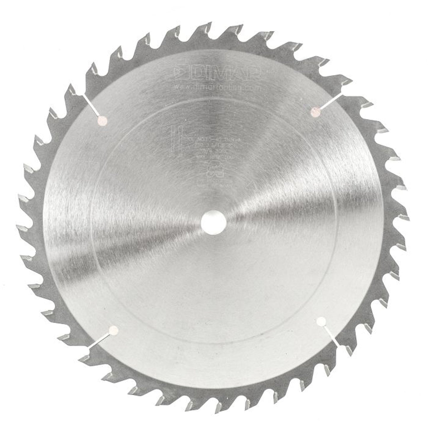 Industrial Saw Blade - Crosscut Thin Kerf, 10", 40 Teeth, Wood Use