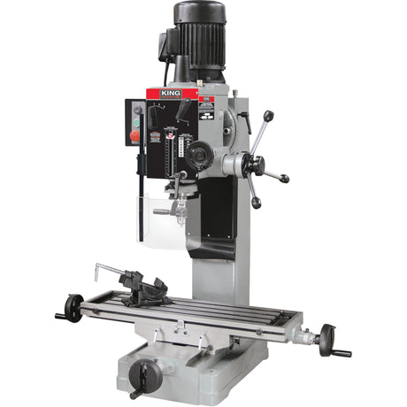 Gearhead Drilling Machine, 6 Speeds, 1-1/4" Drilling Capacity