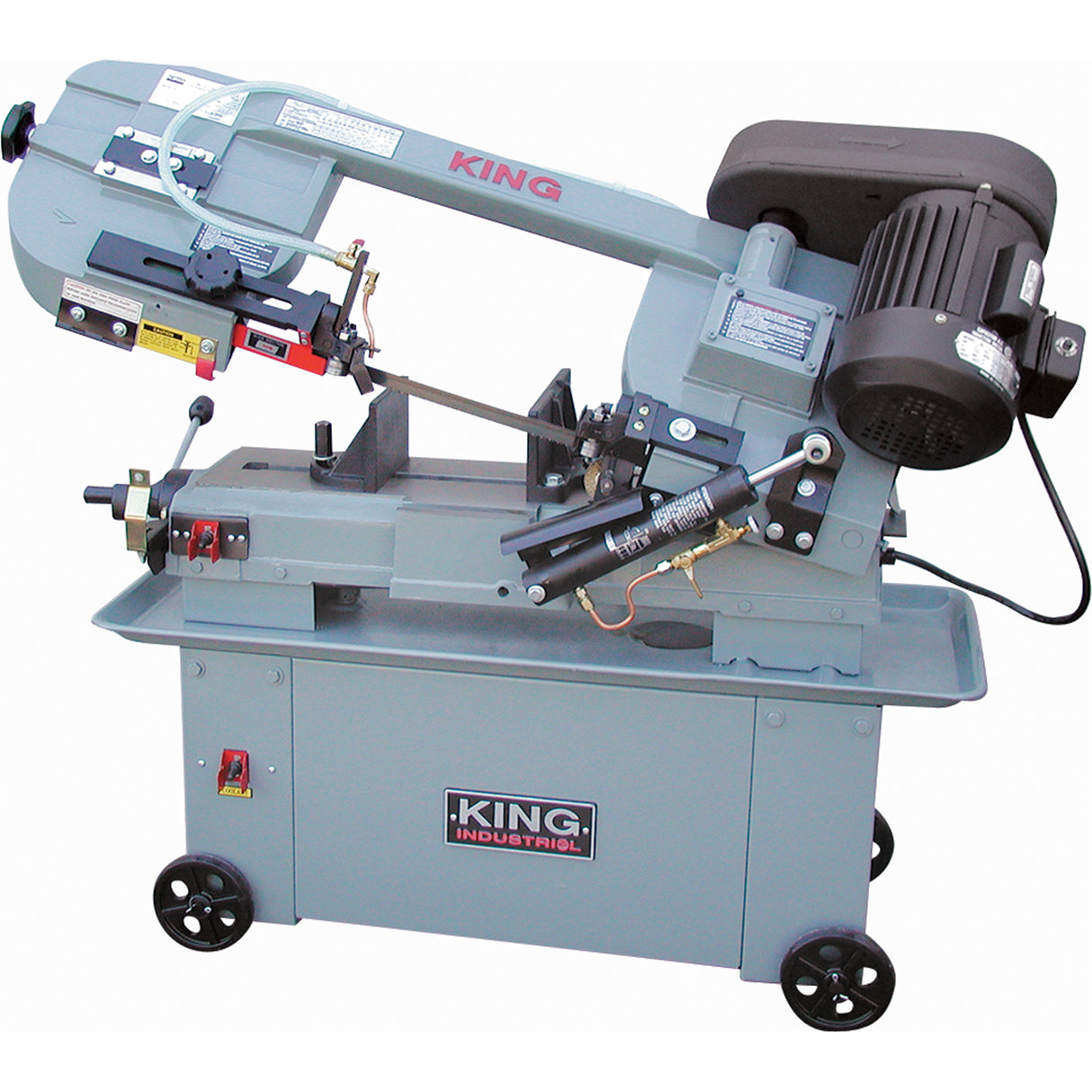 Metal Cutting Band Saws, Horizontal/Vertical, Round 7" and  7" x 12" Rectangular Cutting Capacity
