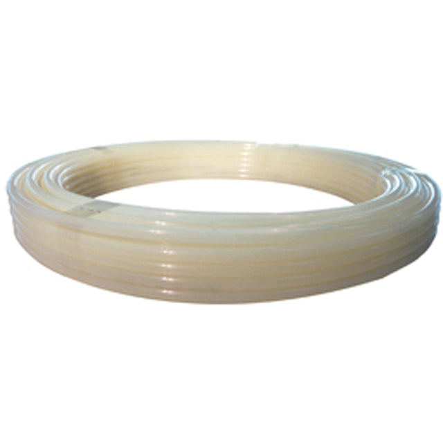 Flexible Tubing, Air, 6 mm OD x 100' L, Nylon, Clear, 377 PSI @ 23°C