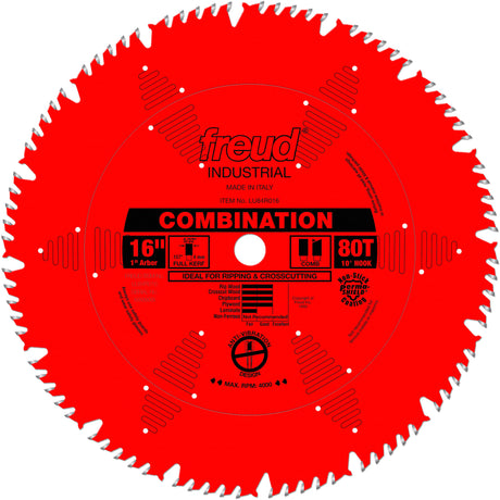 TCS Industrial Saw Blade - General Purpose, 16", 80 Teeth, Wood Use