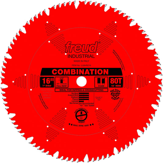 TCS Industrial Saw Blade - General Purpose, 16", 80 Teeth, Wood Use