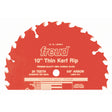 TCS Industrial Saw Blade - Rip/Crosscut Thin Kerf, 8", 22 Teeth, Wood Use