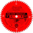 TCS Industrial Saw Blade - Rip/Crosscut Thin Kerf, 9", 54 Teeth, Wood Use