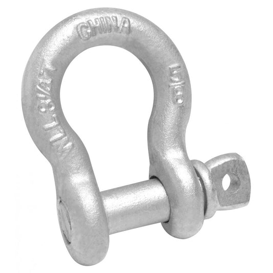 Anchor Shackle, 1/2", Screw Pin, Hot Dip Galvanized