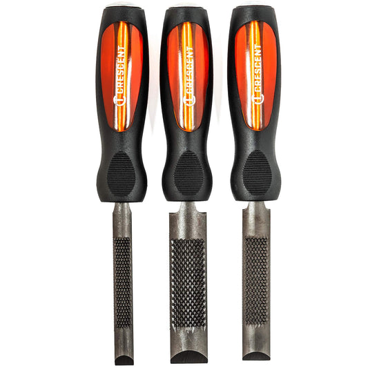 4-in-1 Combination Chisel and Wood Rasp Set