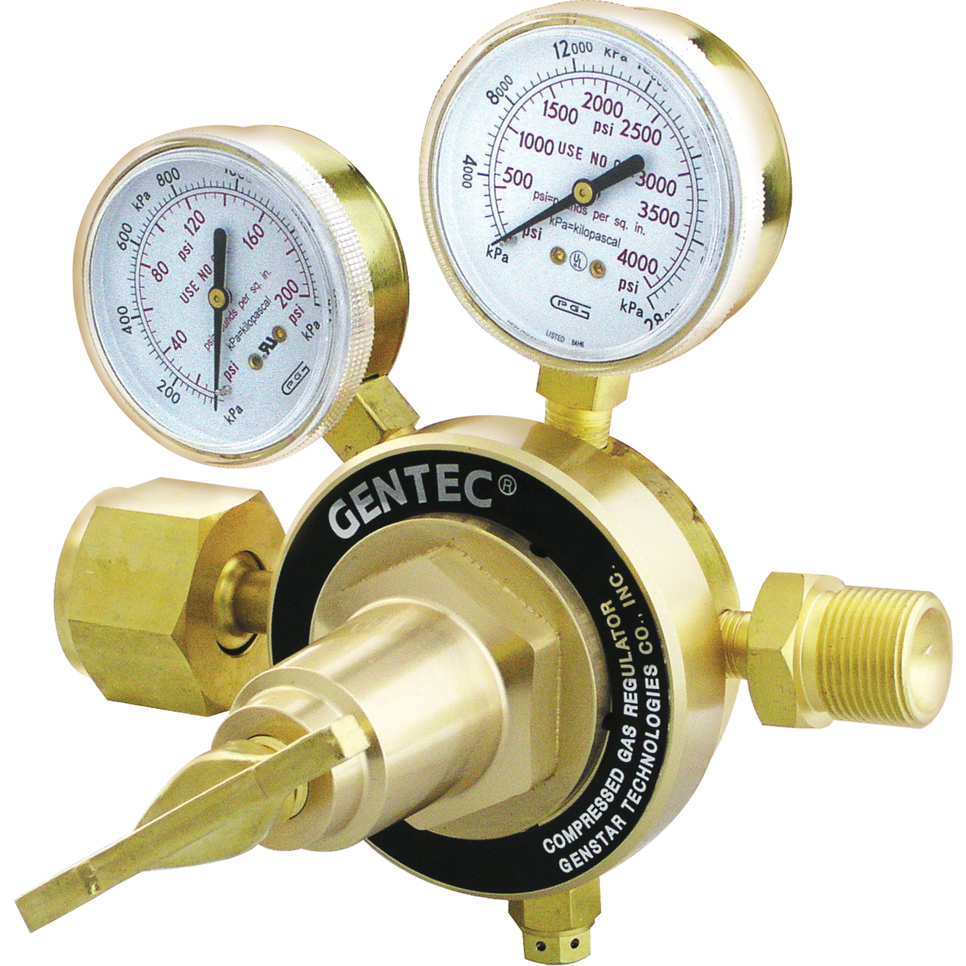 Heavy-Duty Manifold Regulator, Propane, 1"-11-1/2 NPS LH(M) Inlet