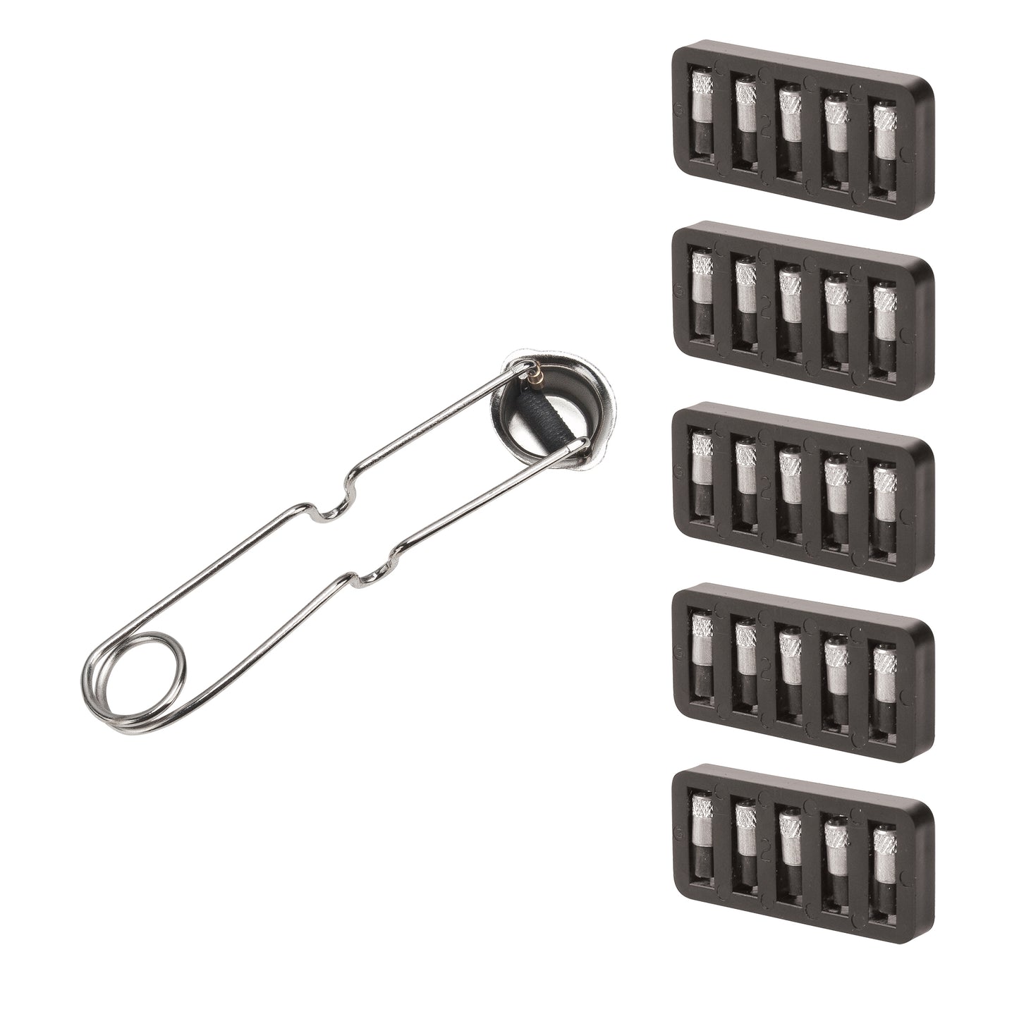 Single-Flint Lighter with 5 Flint Holders