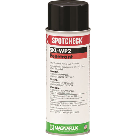 Spotcheck® Penetrants - SKL-WP2 Water Washable Penetrants, Aerosol Can