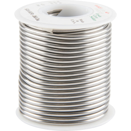 Common Solder, Lead-Based, 50% Tin 50% Lead, Rosin Core, 0.09375" Dia.