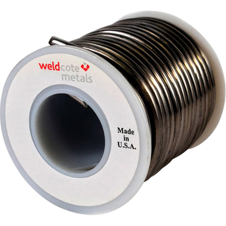 Common Solder, Lead-Free, 95% Tin 5% Antimony, Solid Core, 0.09375" Dia.