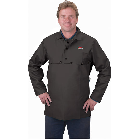 Weld-Mate Flame Retardant Cape Sleeves, 3X-Large, Black