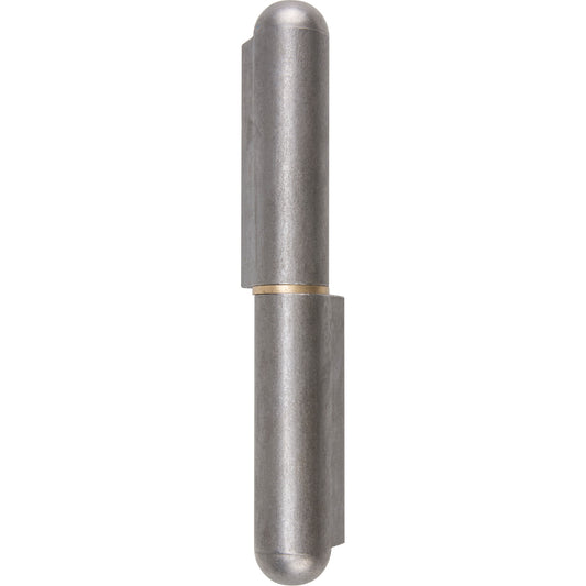Weld-On Hinge, 0.787" Dia. x 5.906" L, Mild Steel w/Fixed Steel Pin