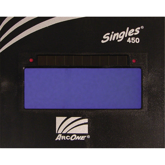 ArcOne® Singles® High Definition Auto-Darkening Welding Lens, 4" W x 2" H Viewing Area, For Use With ArcOne®