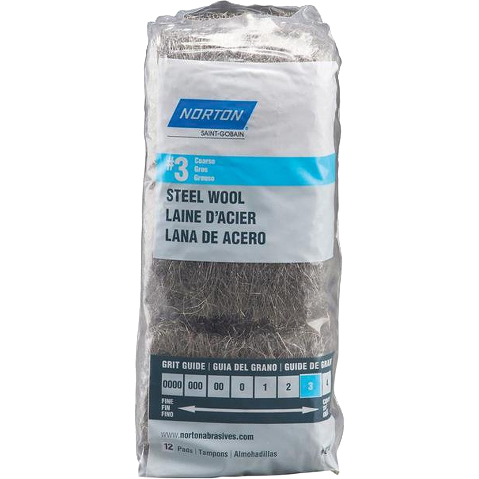 Steel Wool, Roll, Grade 3