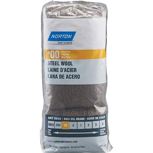 Steel Wool, Roll, Grade 00
