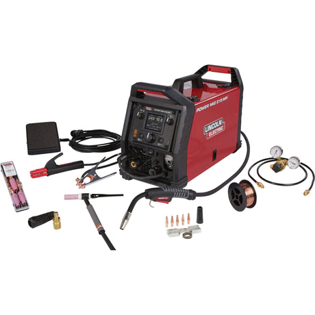 POWER MIG® 215 MPi™ Multi-Process Welder TIG One-Pak®, 120 V/230 V, 1 Ph, 60 Hz