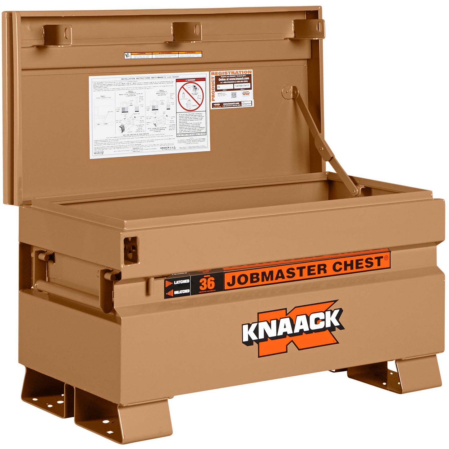 Jobmaster® Chest, 36" x 19" x 21-3/8", Steel, Beige