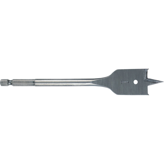 Speedbor Flat Bits, 7/8" Diameter, 1/4" Shank, 6" Length