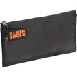 Zipper Tool Pouch, Ballistic Nylon, 1 Pockets, Black