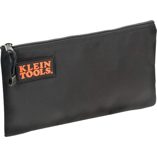 Zipper Tool Pouch, Ballistic Nylon, 1 Pockets, Black