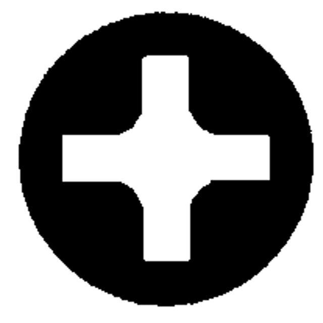 Stubby Phillips Screwdriver, #2, 3-7/16" L, Cushion Grip Handle