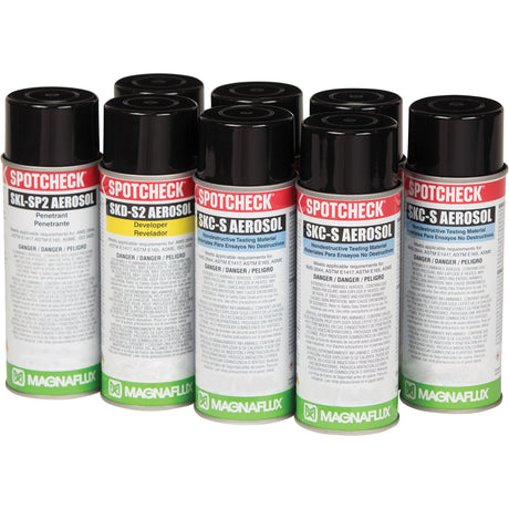 Solvent Removable Visible Penetrant Testing Kits, Kit