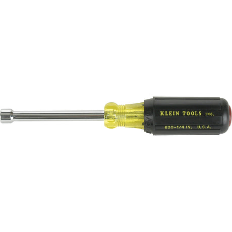Nut Drivers - 3" Shafts, 1/4" Drive, 6-3/4" L, Non Magnetic
