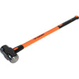 Double-Faced, Fiberglass Sledge Hammer, 8 lbs., 36", Fibreglass Handle
