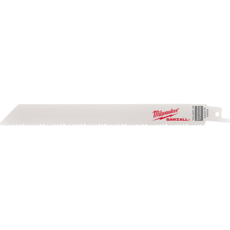 Sawzall® Blade, Bi-Metal, 8-12 TPI, 8" L x 3/4" W