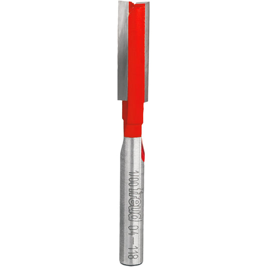 Freud Router Bit - Double Flute Straight Bit, 5/16" Dia., 1/2" H, 2-1/2" L, 1/4" Shank
