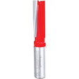 Freud Router Bit - Double Flute Straight Bit, 1/2" Dia., 1" H, 3-1/8" L, 1/2" Shank