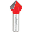 Freud Router Bit - V Grooving Bit, 7/8" Dia., 1/2" Shank