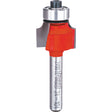 Rounding Over Router Bit, 3/4" Dia., 1/4" Shank