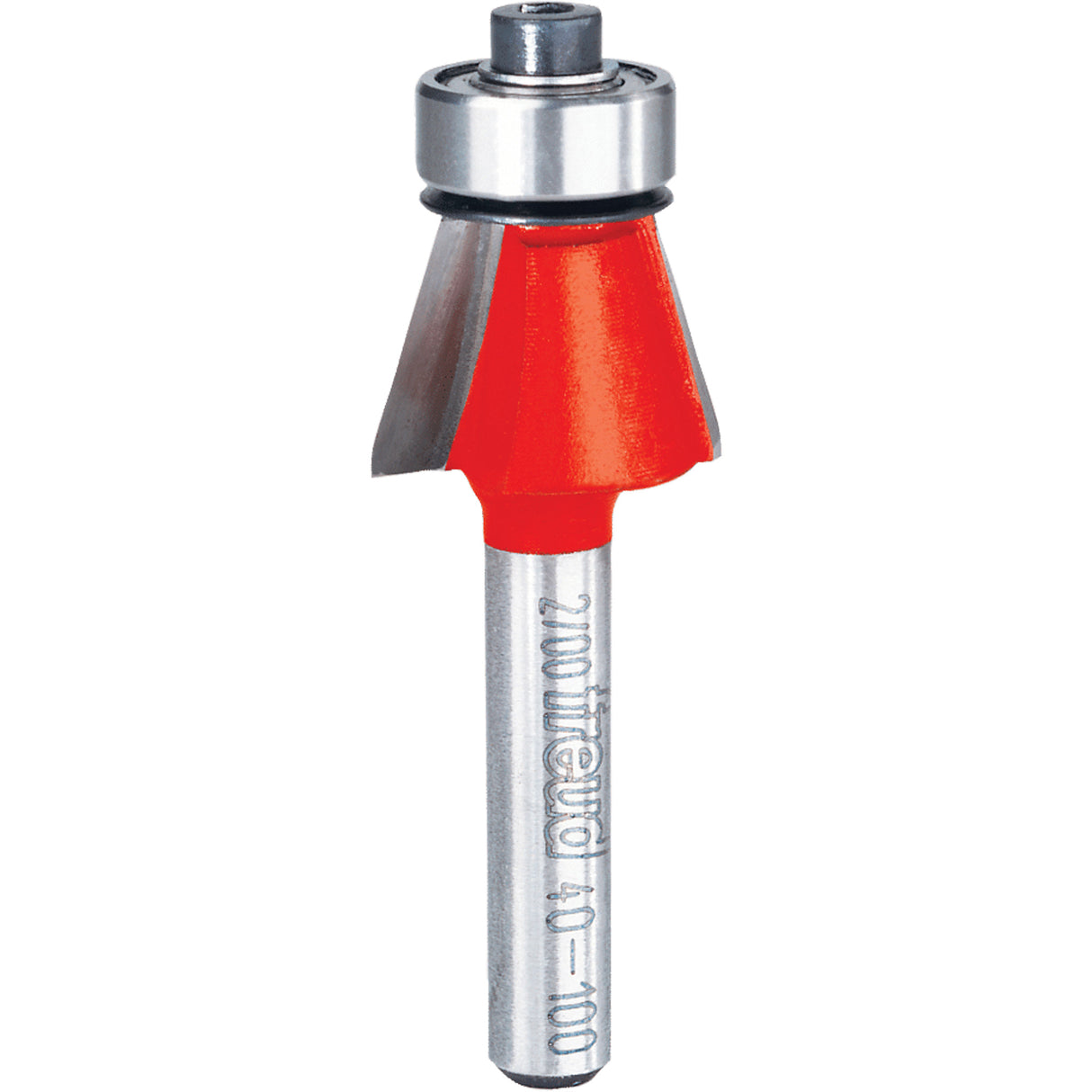 Freud Router Bit - Chamfer Bit, 23/32" Dia., 1/4" Shank